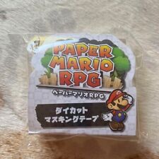 Nintendo Switch Paper Mario RPG Privilege Die cut Masking tape Japan picture