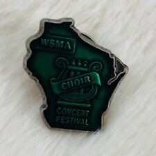 Wisconsin School Music Association WSMA Concert Festival Souvenir Lapel Pin picture