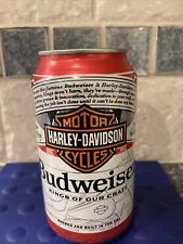 Budweiser Harley Davidson Commemorative Beer Can picture