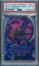 2016 Marvel Masterpieces Battle Spectra #BS-8 Drax The Destroyer Vs Thanos PSA 8 picture