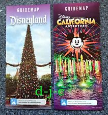 Disneyland & DCA Adventure Guide Maps 2023 Christmas Holidays &  New Year Disney picture