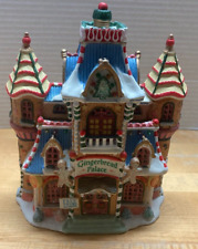 2002 Lemax Christmas Sugar N Spice Gingerbread Palace Porcelain Retired picture