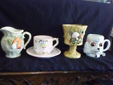 Lot of 4 Unusual Vintage Collectables 3 are Unusual Lefton PCs and a Rare... picture