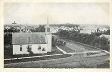 Bryant South Dakota~5th Avenue Churches~Homes~Dirt Road~1908 B&W Postcard picture