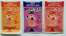 Vintage Early 1960'S Jolly Aid Drink Mix  (Pre-Kool-Aid) NOS Lot of 3 115 picture