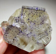 Fluorite crystals, zoned, fantastic . Denton Mine, Illinois. 172 gr. Video. picture