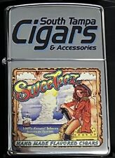 ZIPPO 2007 SWEETEEZ SOUTH TAMPA CIGARS CHROME LIGHTER SEALED IN BOX 467F picture