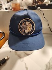 Vintage NYPD Nassau County NY Police Benevolent Association PBA Snapback Hat picture