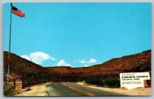 Carlsbad Caverns National Park New Mexico Entrance Chrome WOB Postcard picture