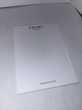 Trump Hotels Collectible Notepad picture