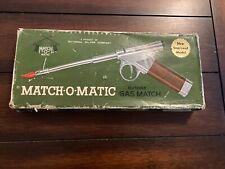 Vintage Match-O-Matic Butane Gas Match Lighter w Original Box picture