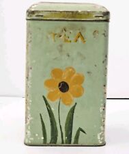 Antique Advertising Tin, Droste’s Dutch Cocoa, 8 Oz.  Primitive Tea Cannister picture