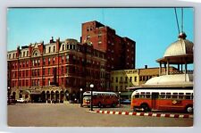 Decatur IL-Illinois, Lincoln Square, Antique, Vintage Postcard picture