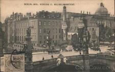 Germany Berlin Kol Schloss U.Wilhelmsbrucke Philatelic COF Postcard Vintage picture