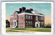 1910's-20's WALLINGFORD CONNECTICUT*CT*WASHINGTON STREET GRAMMAR SCHOOL POSTCARD picture