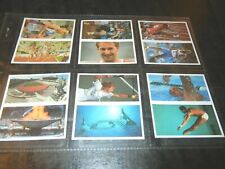 BROOKE BOND OLYMPIC CHALLENGE-ALI & JESSE OWENS-RARE 20 double CARD SET picture