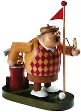 NEW IN BOX - KWO Golfer - German Christmas Smoker / Incense Burner picture