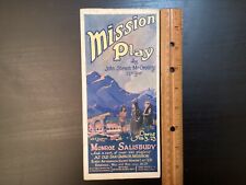 SAN GABRIEL Mission Play Brochure 12th Year picture