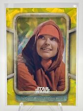 2024 Topps Sapphire Edition Star Wars Episode One 1 - The Queen’s Handmaiden /75 picture