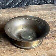 Vickers-Armstrongs Ltd Shell Casing Ashtray Paperweight Aviation Elswick UK 1950 picture