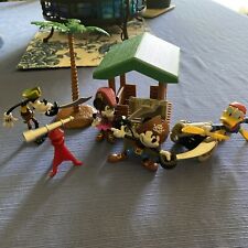 Disney Parks World Pirates of the Caribbean Mickey Playset Toy Pieces Shown picture