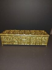Antique Medieval Bronze Large Jewerly Box picture