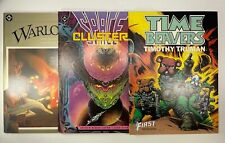 SPACE CLUSTERS DC, Warlords DC, Time, Beaver  1st ComicsGRAPHIC NOVEL ALEX NINO picture