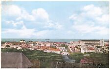 Vintage Postcard Curacao N. W. I. Willemstad Panorama Residential Houses picture
