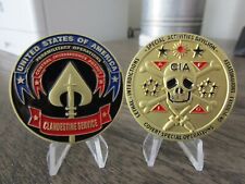 CIA Covert Special Operations Clandestine Service Lethal HUMINT Challenge Coin  picture