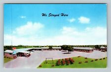 Greenville TX- Texas Dream Lodge Motel Advertising Aerial View Vintage Postcard picture