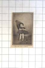 1915 Lovely Photo Of Miss Edith Cavell In Childhood picture