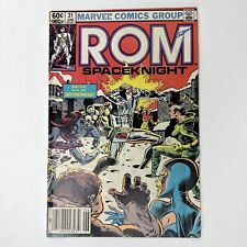 1982 Rom Spaceknight #31 2nd App of Rogue Newsstand Battle with the Brotherhood picture