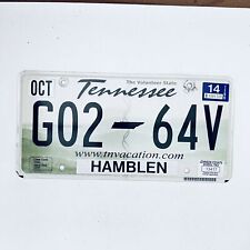 2014 United States Tennessee Hamblen County Passenger License Plate G02 64V picture