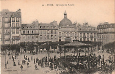 LE CHAMP DE BATAILLE GRAND BAZAR POSTCARD BREST FRANCE Antique 1910s picture