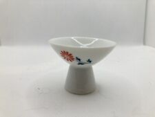 VTG Sake / Saki Cup White Footed Porcelain Shot Glasses Japan picture