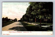 Johnstown PA-Pennsylvania, Street Scene in Westmont, Vintage c1907 Postcard picture