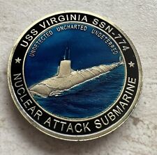 USN USS VIRGINIA SSN 774 NUCLEAR SUBMARINE Uncharted Undetected Undeterred picture