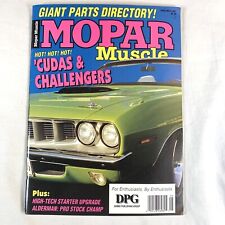 Mopar Muscle Magazine Barracuda Challenger Dodge Plymouth NHRA April May 1991 picture