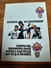 WOW 1987 NY METS Celebrate The Championship flyer-Gary Carter + more-Shea-NMT picture