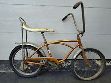 BARN FIND 1968 Schwinn Stingray  Rare Vintage Coppertone Banana Bike Bicycle  picture
