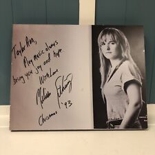 Melissa Ethridge Autographed 10” X 14”  Celebrity Print Photo Christmas 1993 picture
