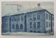 Canonsburg, PA Pennsylvania Public School 1909 Postcard J80 picture