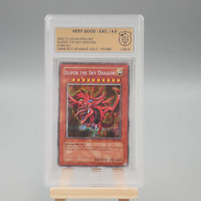 Yugioh Graded Cards Slifer the Sky Dragon [GBI-001] 4.0 Very Good - Exc. - GSG picture