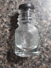 Vintage Small Holy Water Glass Bottle picture