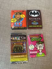 vintage non-sport trading cards packs lot picture