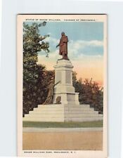 Postcard Statue of Roger Williams Providence Rhode Island USA picture