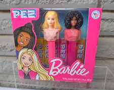 Barbie Pez Dispenser 6 Refills Barbie With Blond Hair & Black Hair Released 2024 picture