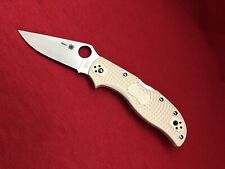 Spyderco Stretch 2 IVORY  SPRINT RUN Discontinued COLLECTOR CLUB  #004 C90FPIV2 picture