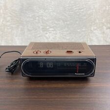 Vtg Panasonic RC 6015 Flip Alarm Clock Radio Back to The Future Tested -No Light picture