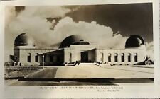 1937 unused postcard Griffith Observatory Los Angeles picture